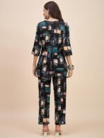 Cotton Women Kurta Set for Women Co-Ords Set, Kurta with Pant - Image 4
