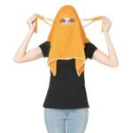 WOMEN MASK SCARF RAYON FABRIC (70X70CM)