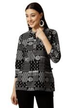 Women's Cotton Printed Short Regular Kurti