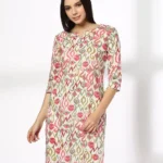 Women Printed Straight Kurta
