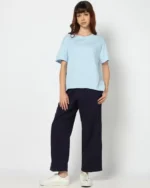 Women Regular Fit Crew-Neck Cotton T-Shirt - Image 4