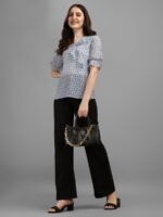 Minimal Grey Women's Top - Image 5